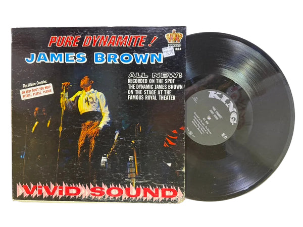 James Brown – Pure Dynamite! (Live At The Royal) LP USED Vinyl VG/G+