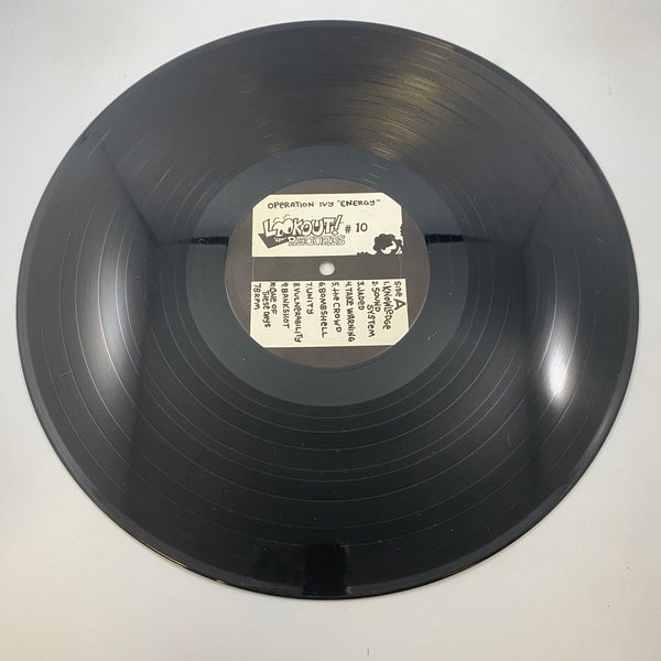Operation Ivy – Energy LP USED Vinyl VG+/VG+ Original Pressing