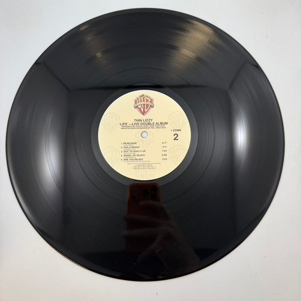 Thin Lizzy – Life Live LP USED Vinyl VG+/VG+