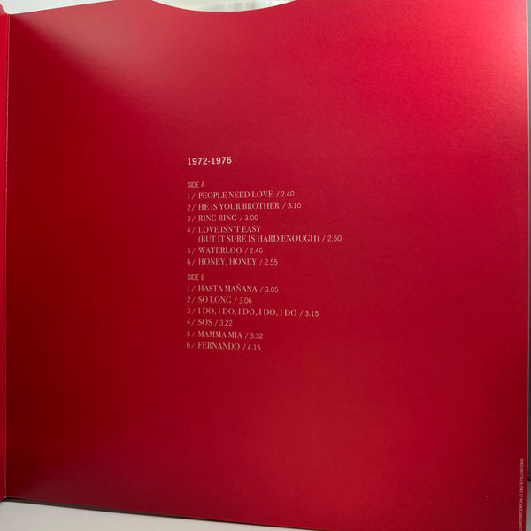 ABBA – The Singles (The First Fifty Years) LP USED Vinyl Box Set NM/NM