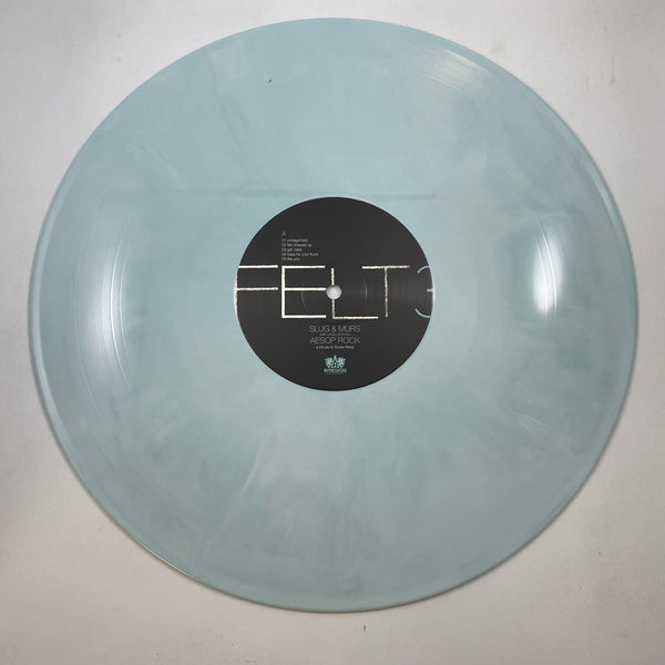 Slug & Murs With Production By Aesop Rock : Felt – Felt 3: A Tribute To Rosie Perez LP USED Vinyl NM/VG+ Color Vinyl