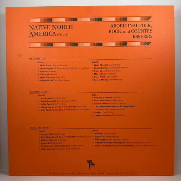Various – Native North America (Vol. 1) (Aboriginal Folk, Rock, And Country 1966-1985) LP USED Vinyl Box Set NM/VG+