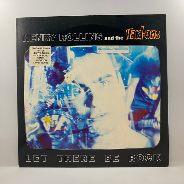 Henry Rollins And The Hard-Ons – Let There Be Rock LP USED Vinyl VG+/VG+