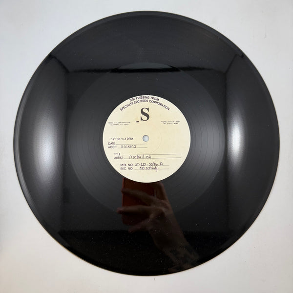 Metallica – ...And Justice For All LP USED Vinyl Test Pressing VG+/Generic