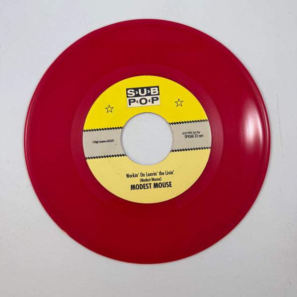 Modest Mouse – Never Ending Math Equation 7" USED Vinyl VG+/VG+ Color Vinyl
