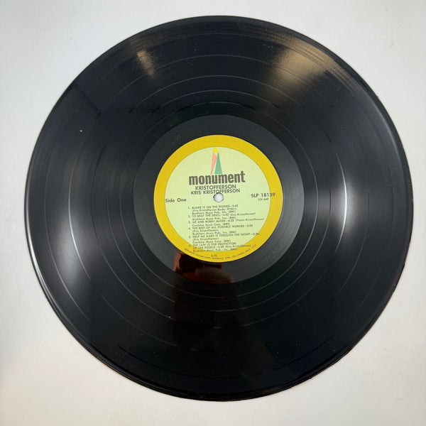 Kris Kristofferson – Kristofferson LP USED Vinyl VG+/VG+
