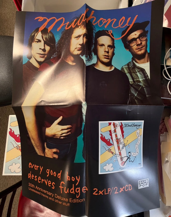 Mudhoney – Every Good Boy Deserves Fudge LP USED Vinyl NM/NM Color Vinyl