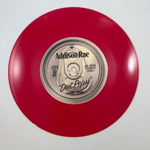 Addison Rae – Diet Pepsi 7" USED Vinyl NM/NM Color Vinyl