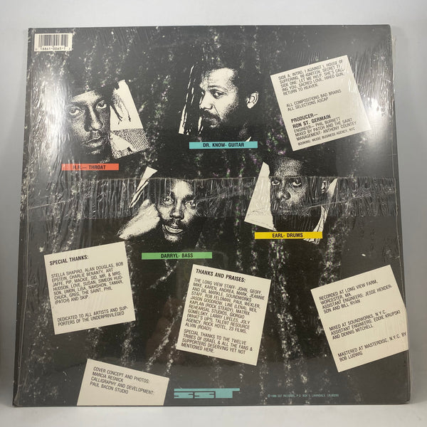 Bad Brains – I Against I LP USED Vinyl VG+/VG+