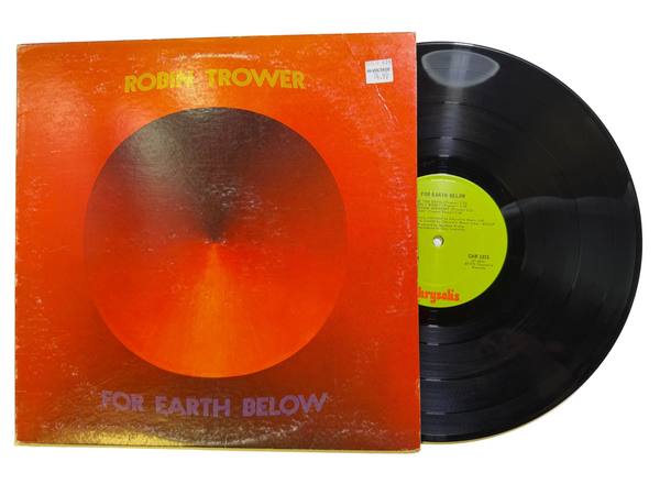 Robin Trower – For Earth Below LP USED Vinyl VG+/VG