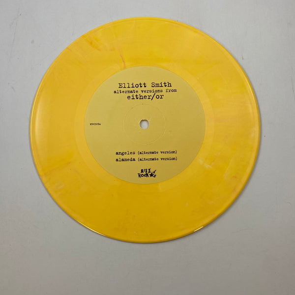Elliott Smith – Alternate Versions From Either/Or 7" USED Vinyl VG++/NM