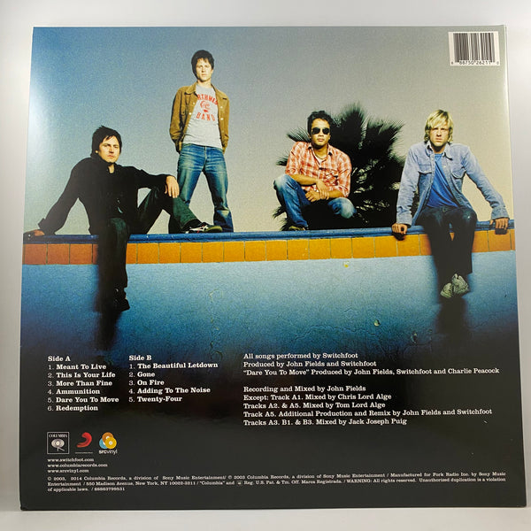 Switchfoot – The Beautiful Letdown LP USED Vinyl NM/NM Color Vinyl