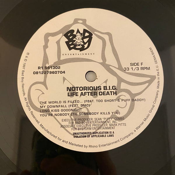 Notorious B.I.G. – Life After Death 3LP USED VG++/VG++ 2017 Pressing