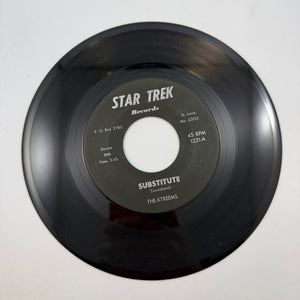 The-Xtreems – Substitute 7" USED Vinyl VG+/Generic