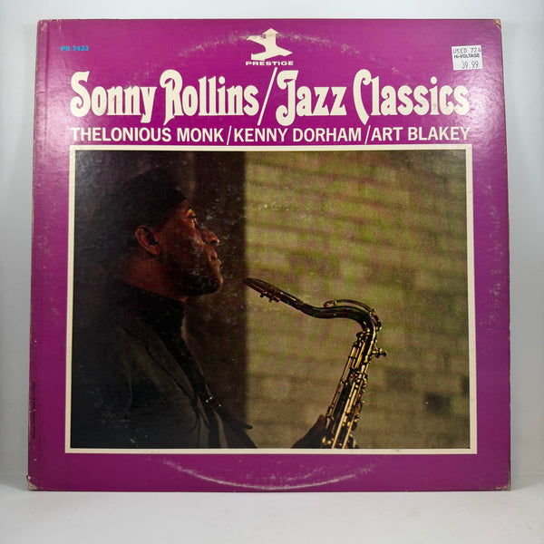 Sonny Rollins – Jazz Classics LP USED Vinyl VG++/VG+