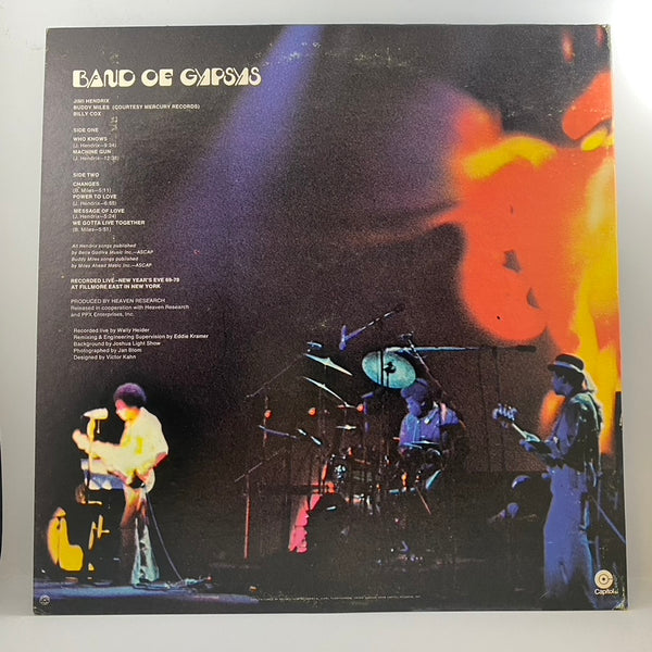 Hendrix – Band Of Gypsys LP USED Vinyl VG+/VG+