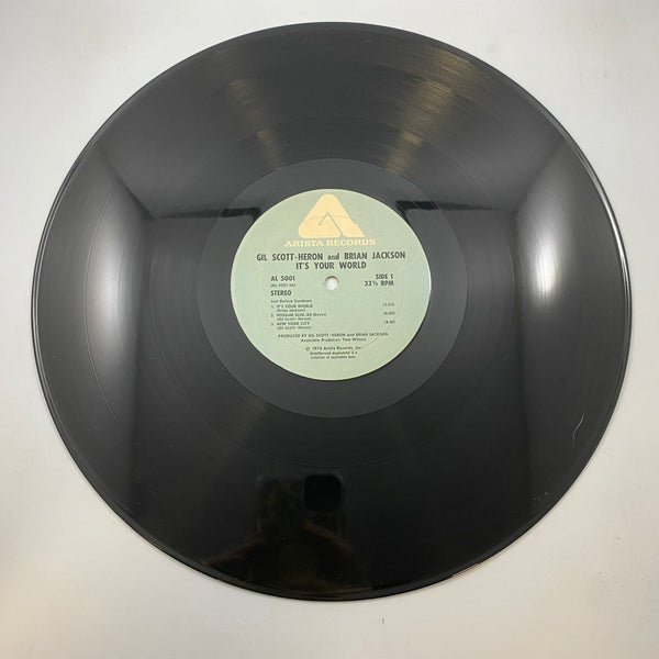 Gil Scott-Heron And Brian Jackson – It's Your World LP USED Vinyl VG+/VG