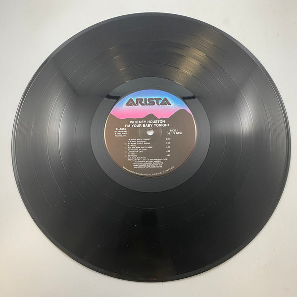 Whitney Houston – I'm Your Baby Tonight LP USED Vinyl VG++/VG+