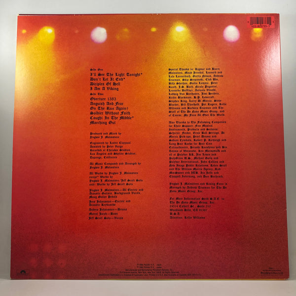 Yngwie J. Malmsteen's Rising Force – Marching Out LP USED Vinyl NM/VG+