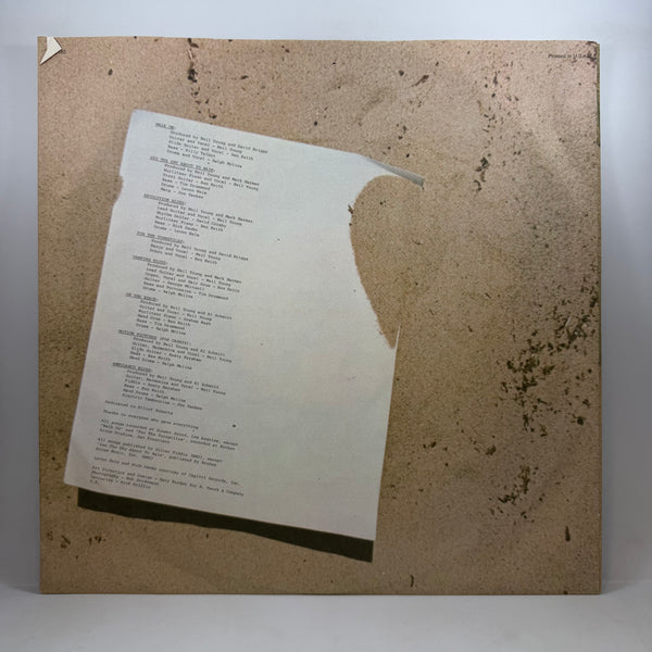 Neil Young – On The Beach LP USED Vinyl VG++/VG+
