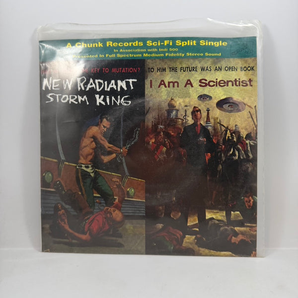 Guided By Voices / New Radiant Storm King – The Opposing Engineer Sleeps Alone / I Am A Scientist 7" USED Vinyl NM/VG+