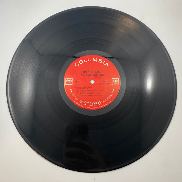 Johnny Cash – Johnny Cash At San Quentin LP USED VInyl VG+/VG