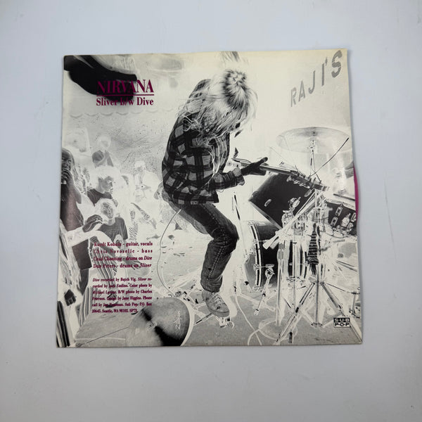Nirvana – Sliver 7" USED Vinyl VG+/VG+ Color Vinyl