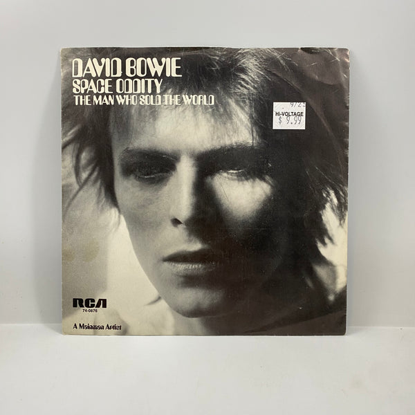 David Bowie – Space Oddity / The Man Who Sold The World 7" USED Vinyl VG/VG
