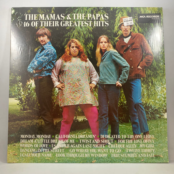 The Mamas & The Papas – 16 Of Their Greatest Hits LP USED Vinyl VG+/VG+