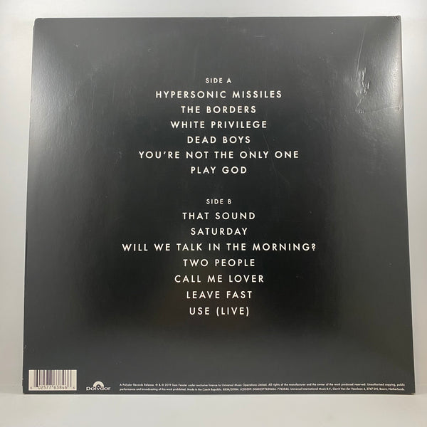 Sam Fender – Hypersonic Missiles LP USED Vinyl VG+/VG+ / Color Vinyl