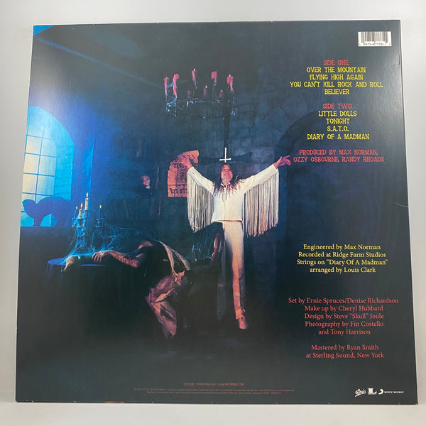 Ozzy Osbourne - Diary Of A Madman LP USED Vinyl NM/NM Color Vinyl
