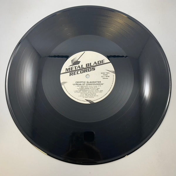 Cryptic Slaughter – Stream Of Consciousness LP USED Vinyl VG/VG+