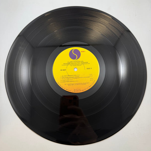 Richard Hell & The Voidoids – Blank Generation LP USED Vinyl VG++/G+