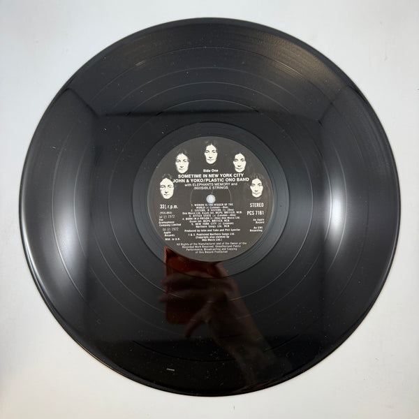 John & Yoko / Plastic Ono Band With Elephant's Memory And Invisible Strings – Some Time In New York City LP USED Vinyl VG++/VG+