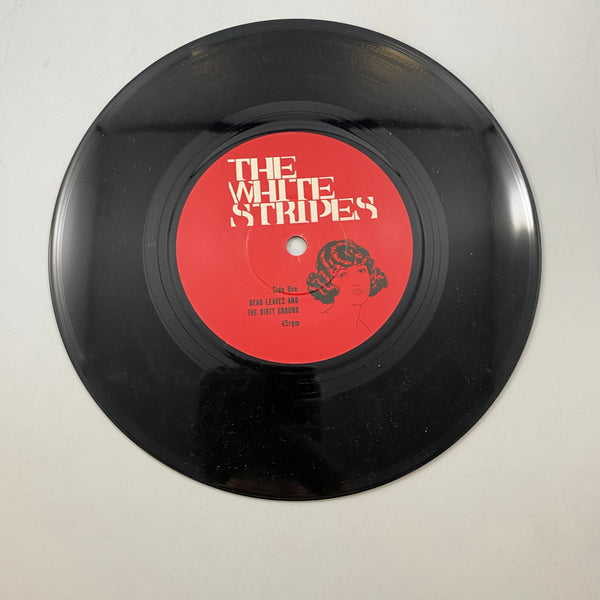 The White Stripes – Dead Leaves And The Dirty Ground 7" USED Vinyl VG+/VG+