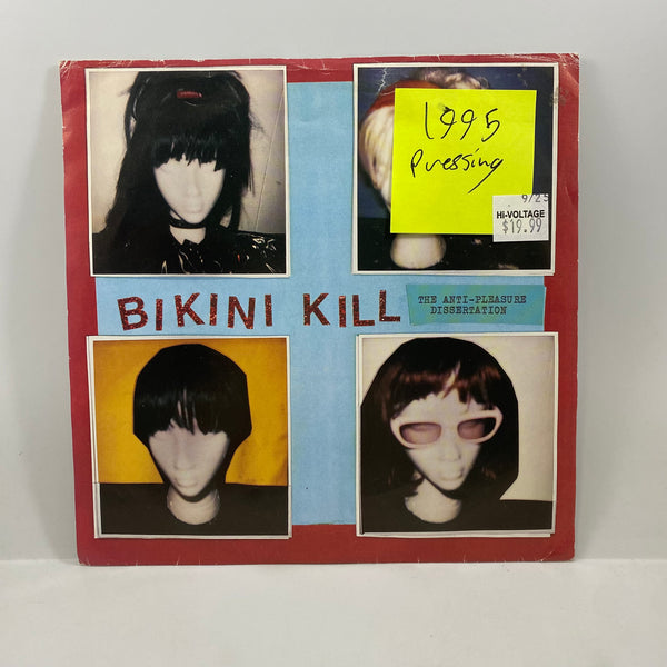 Bikini Kill – The Anti-Pleasure Dissertation 7" USED Vinyl VG/VG+