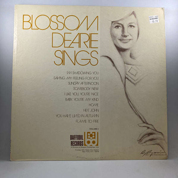 Blossom Dearie – Blossom Dearie Sings, Volume I LP USED Vinyl VG+/VG+