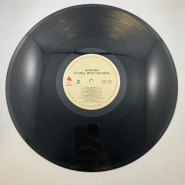 Stryper – To Hell With The Devil LP USED Vinyl NM/VG+