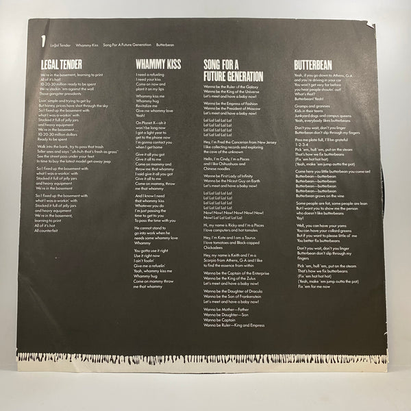 The B-52's – Whammy! LP USED Vinyl VG+/VG+