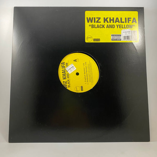 Wiz Khalifa – Black & Yellow LP USED Vinyl VG+/G