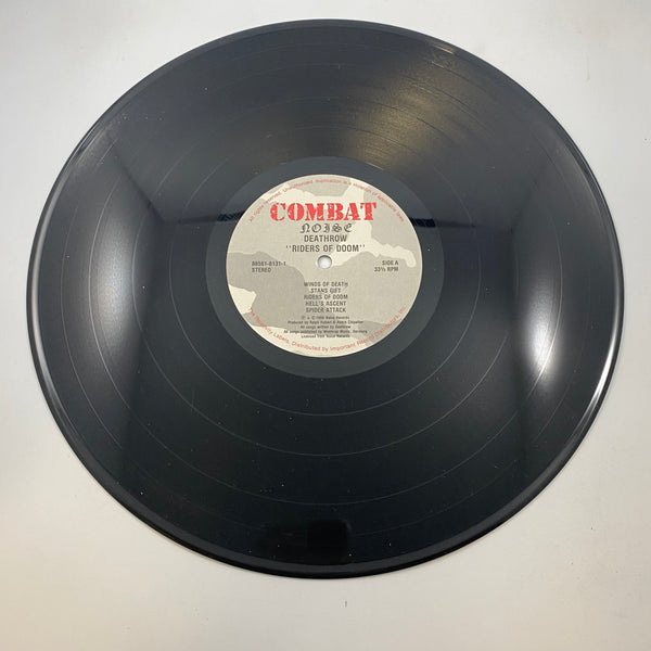 Deathrow – Riders Of Doom LP USED Vinyl VG+/VG