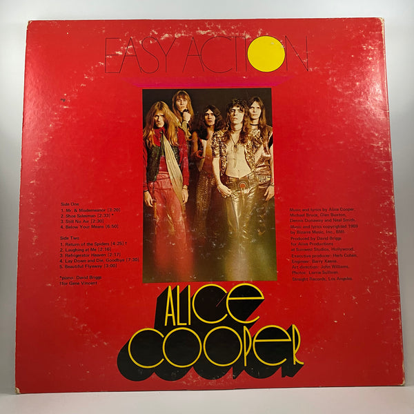 Alice Cooper – Easy Action LP USED Vinyl VG++/G+