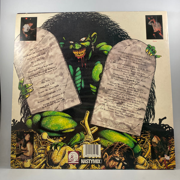 The Accüsed – Splatter Rock LP USED Vinyl VG+/VG+