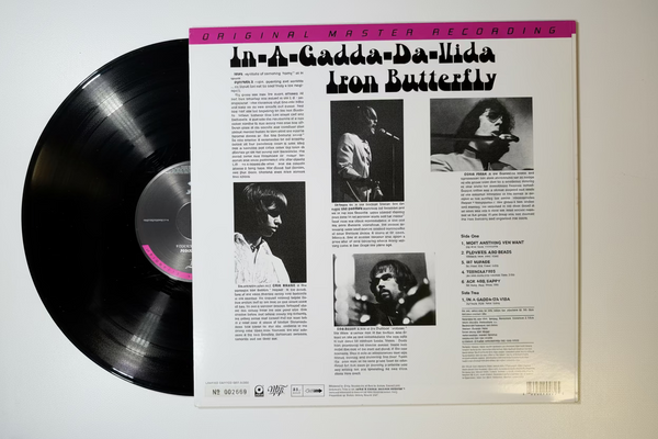 Iron Butterfly – In-A-Gadda-Da-Vida LP USED Vinyl NM/VG++ Audiophile