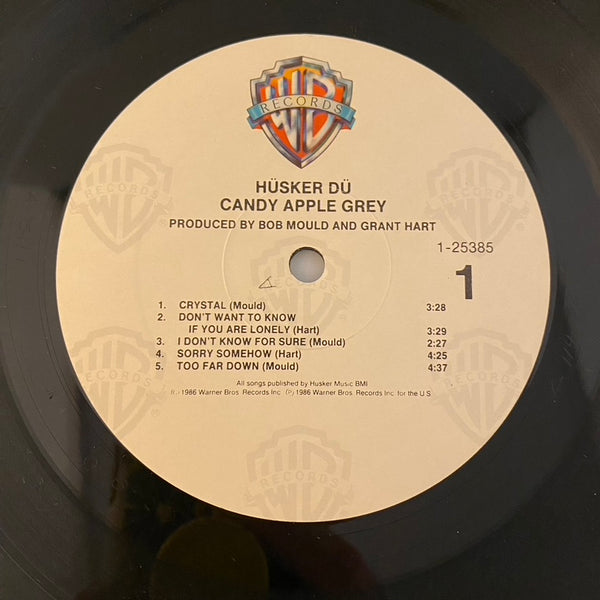 Hüsker Dü – Candy Apple Grey LP USED VG+/VG++ 1986 Pressing