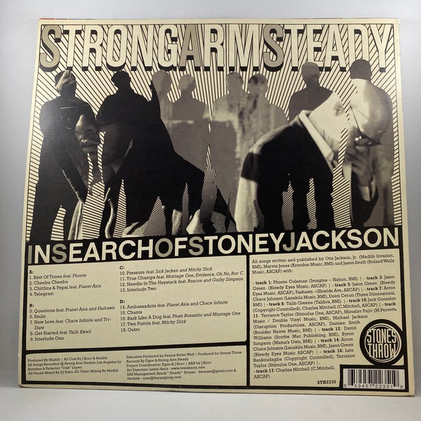 Strong Arm Steady – In Search Of Stoney Jackson LP USED Vinyl VG/VG+
