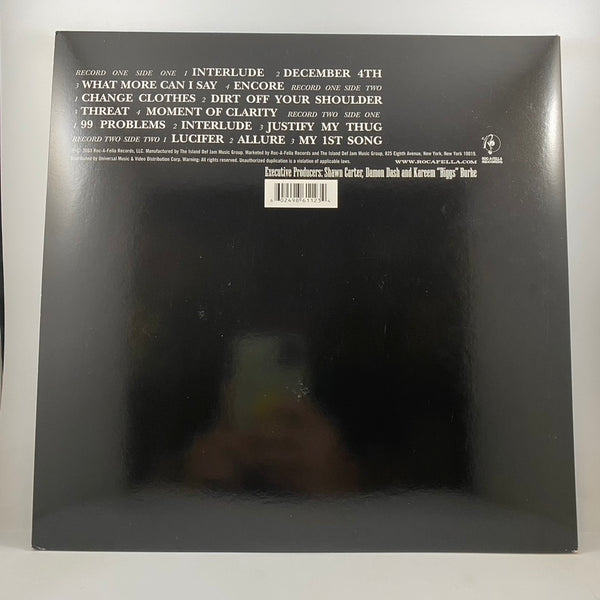 Jay-Z – The Black Album LP USED Vinyl VG++/NM