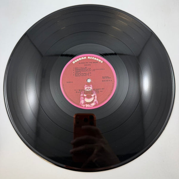 Coven – Blood On The Snow LP USED Vinyl VG+/VG+ Promo