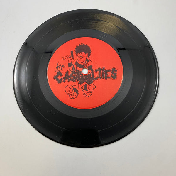 The Casualties – A Fuckin' Way Of Life 7" USED Vinyl VG+/VG+