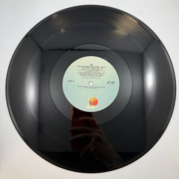 U2 – The Unforgettable Fire LP USED Vinyl NM/VG+